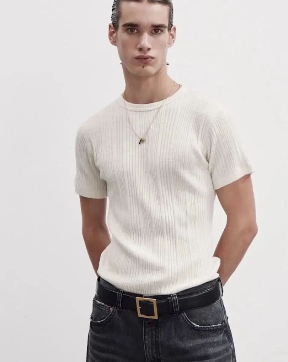 RECTO | 렉토 Recto 25ss America 1992 Linen Blend T-shirt M